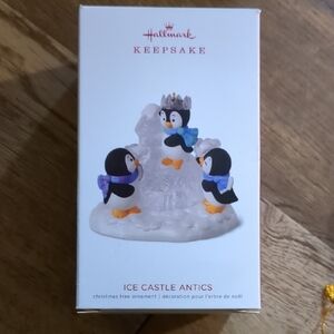 Hallmark Keepsake Penguin Ornament with Blue and Black Accents
